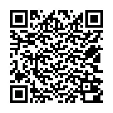 QR код за телефонен номер +12502000023