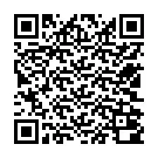 QR код за телефонен номер +12502000036