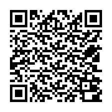 QR-код для номера телефона +12502000063