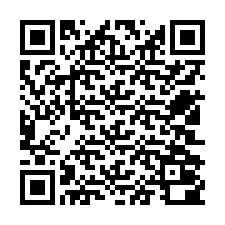 QR код за телефонен номер +12502000373