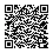 QR-code voor telefoonnummer +12502000436