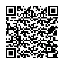 QR-koodi puhelinnumerolle +12502000457