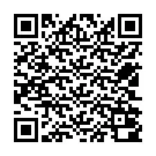 QR-код для номера телефона +12502000463