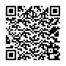 QR-код для номера телефона +12502000523