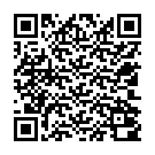 Código QR para número de teléfono +12502000608