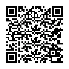 QR код за телефонен номер +12502000612