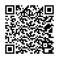 QR-code voor telefoonnummer +12502000625