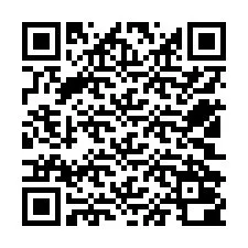 QR код за телефонен номер +12502000633