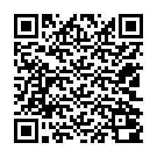 Kode QR untuk nomor Telepon +12502000635