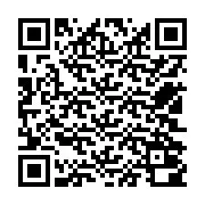 QR-code voor telefoonnummer +12502000677