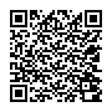 QR-код для номера телефона +12502000768