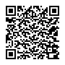 QR-код для номера телефона +12502000825