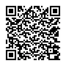 QR-code voor telefoonnummer +12502000826