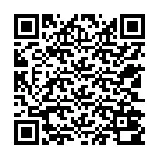 Código QR para número de teléfono +12502000860