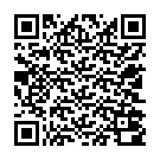 QR-code voor telefoonnummer +12502000878