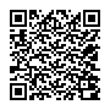 QR код за телефонен номер +12502000979