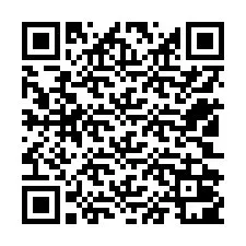 Codice QR per il numero di telefono +12502001025