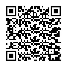 QR-code voor telefoonnummer +12502001028