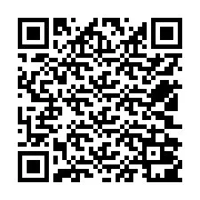 QR-code voor telefoonnummer +12502001033