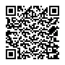 QR-code voor telefoonnummer +12502001057