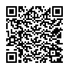 QR Code สำหรับหมายเลขโทรศัพท์ +12502001686