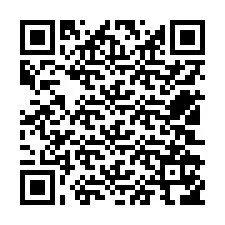 QR-koodi puhelinnumerolle +12502156977