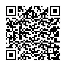 QR-code voor telefoonnummer +12502157012