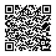 Código QR para número de teléfono +12502173407