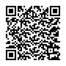 Código QR para número de teléfono +12502323598