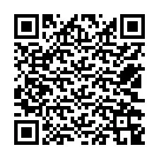 QR kód a telefonszámhoz +12502349937