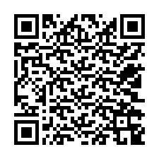 QR-код для номера телефона +12502349939