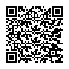 QR kód a telefonszámhoz +12502356738