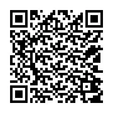 電話番号のQRコード +12502407291