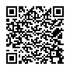 QR-code voor telefoonnummer +12502498177