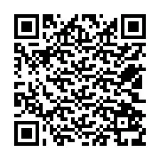 QR-code voor telefoonnummer +12502539723