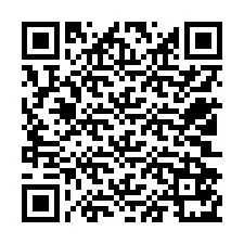 Código QR para número de teléfono +12502571239