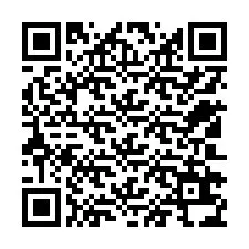 QR-Code für Telefonnummer +12502634451