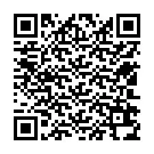 QR-code voor telefoonnummer +12502634452