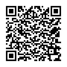 Kode QR untuk nomor Telepon +12502634453