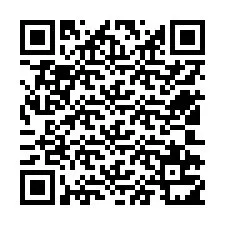 QR-код для номера телефона +12502711506