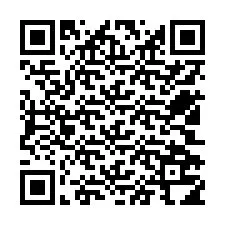 QR kód a telefonszámhoz +12502714323