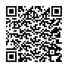 Código QR para número de teléfono +12502718648