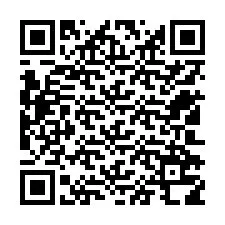 QR kód a telefonszámhoz +12502718655