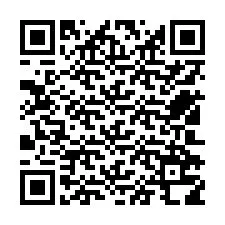 Kode QR untuk nomor Telepon +12502718657