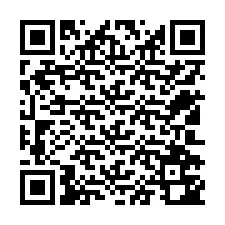 QR код за телефонен номер +12502742751