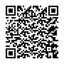 QR код за телефонен номер +12502749829