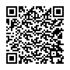 Kode QR untuk nomor Telepon +12504224692