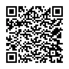 QR-Code für Telefonnummer +12504229633