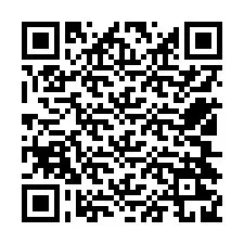 Código QR para número de telefone +12504229637