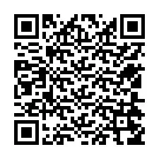 QR код за телефонен номер +12504256812